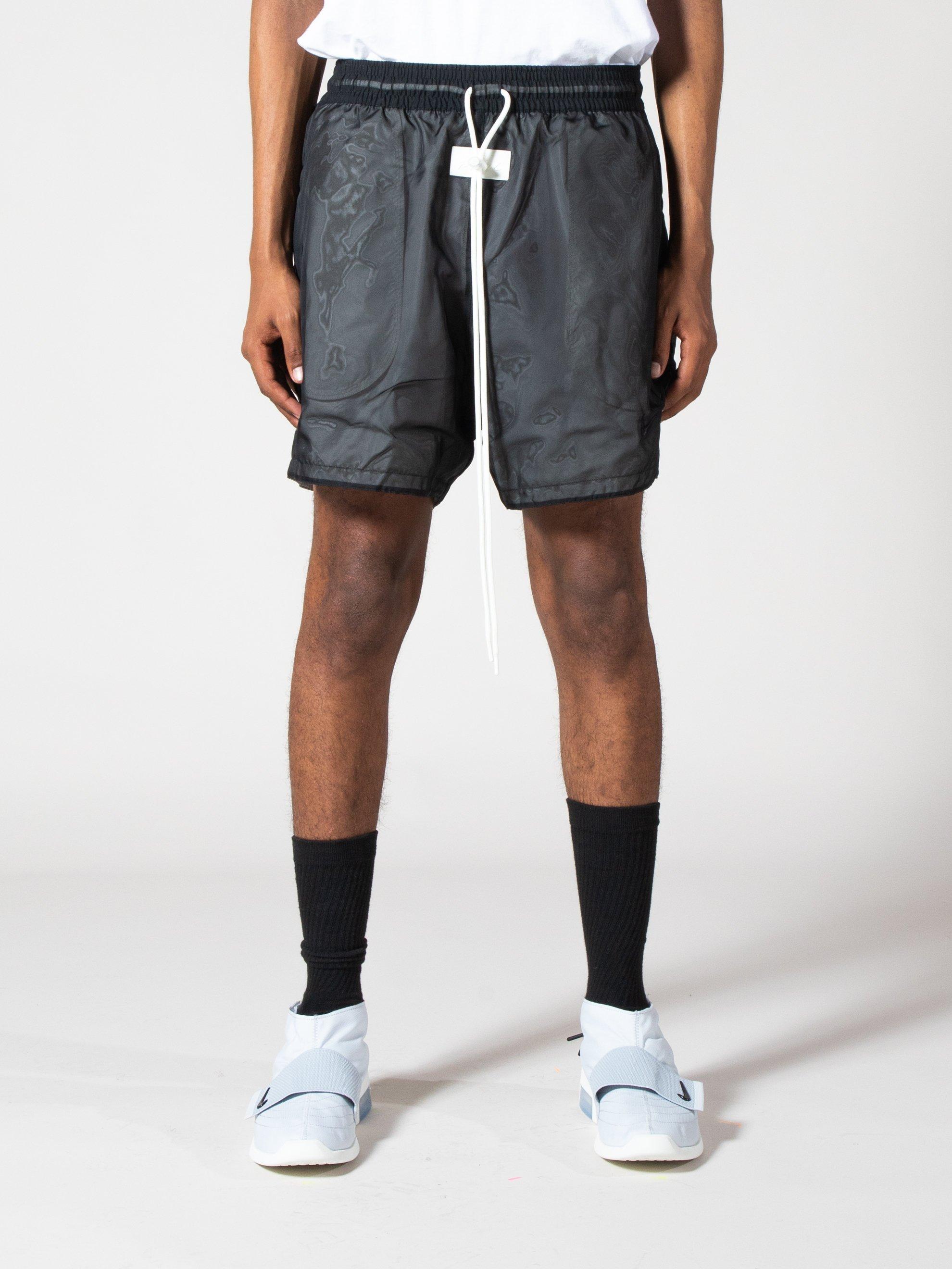 fear of god fleece shorts