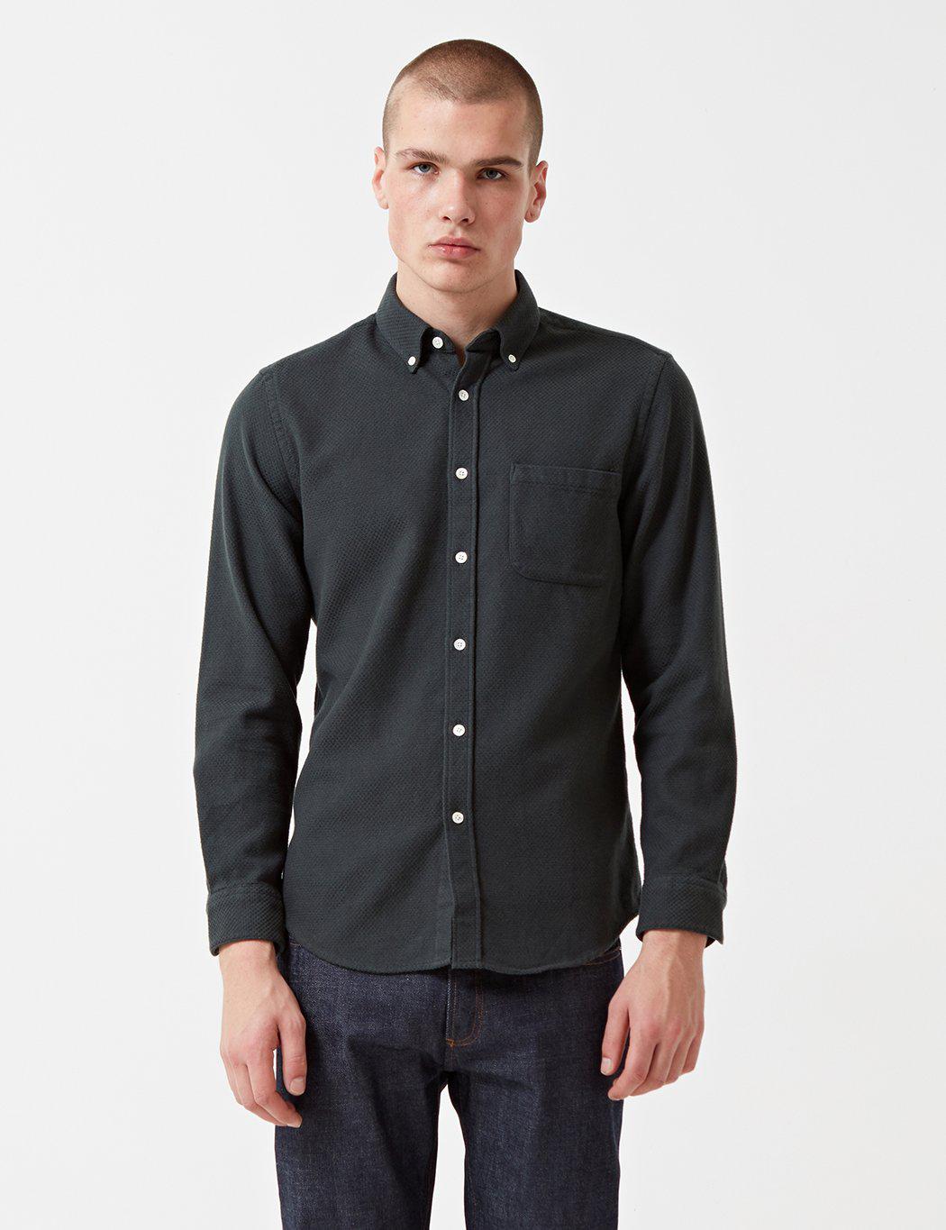 Lyst - Portuguese Flannel Suave Shirt in Green for Men