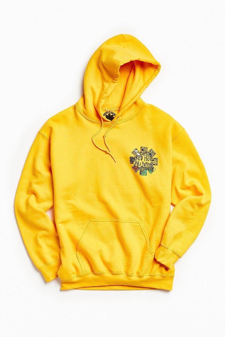 Lyst - Urban Outfitters Red Hot Chili Peppers Hoodie Sweatshirt in ...