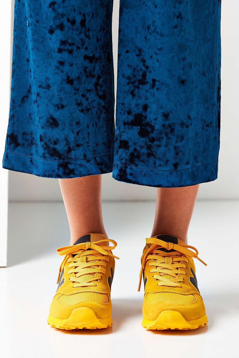 yellow new balance 574 womens