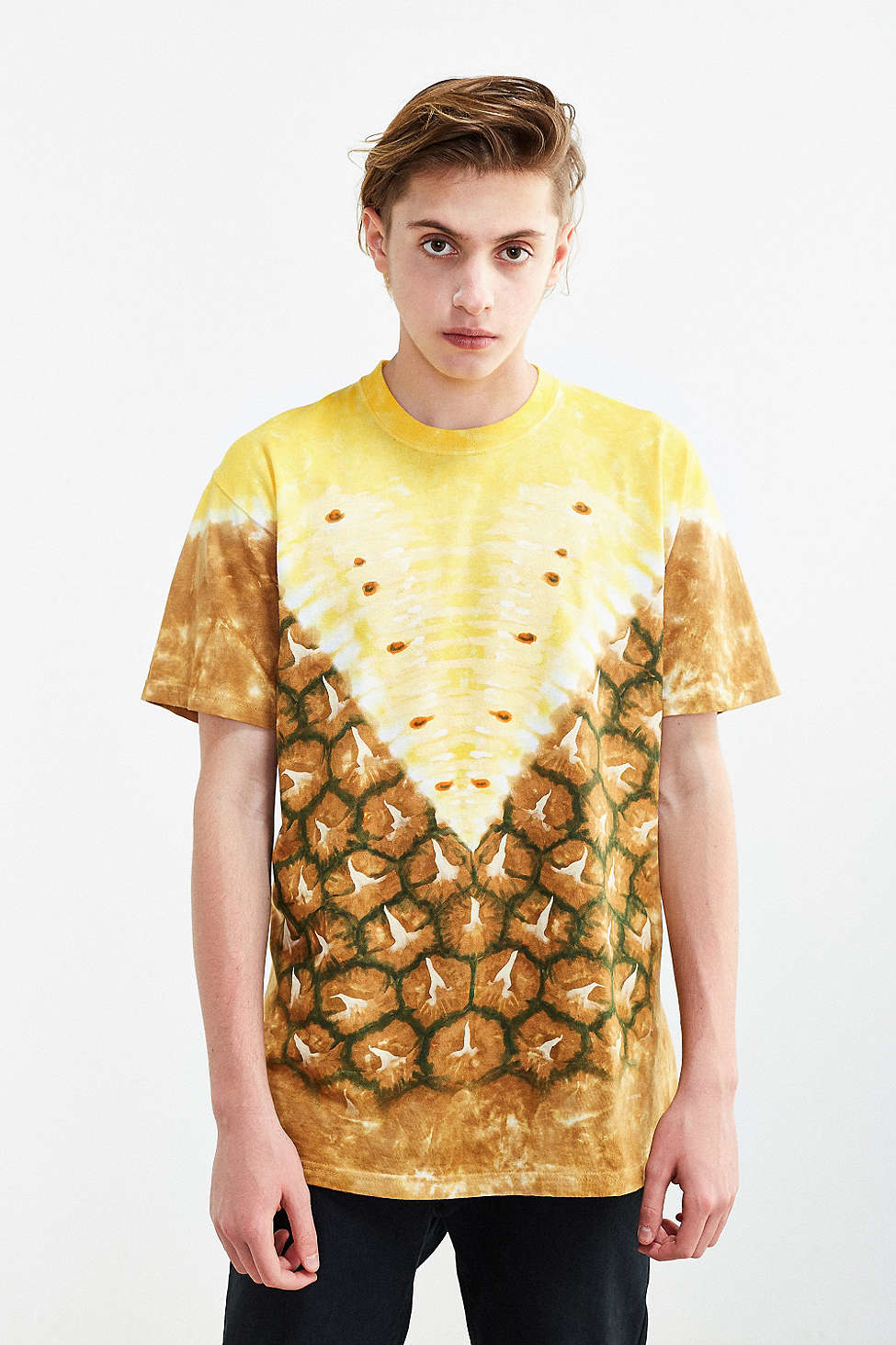 Urban Outfitters Pineapple Dyed Tee In Yellow For Men | Lyst Urban Outfitters Pineapple Dyed Tee In Yellow For Men | Lyst