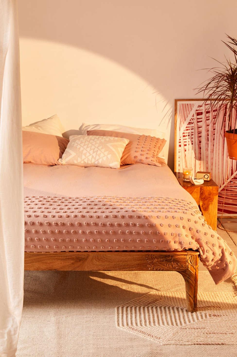 Lyst Urban Outfitters Tufted Dot Duvet Cover In Pink For Men Urban Outfitters Men S Pink Tufted Dot Duvet Cover