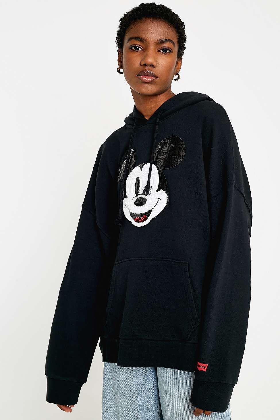 Levis X Mickey Mouse Graphic Oversized Hoodie - FerisGraphics