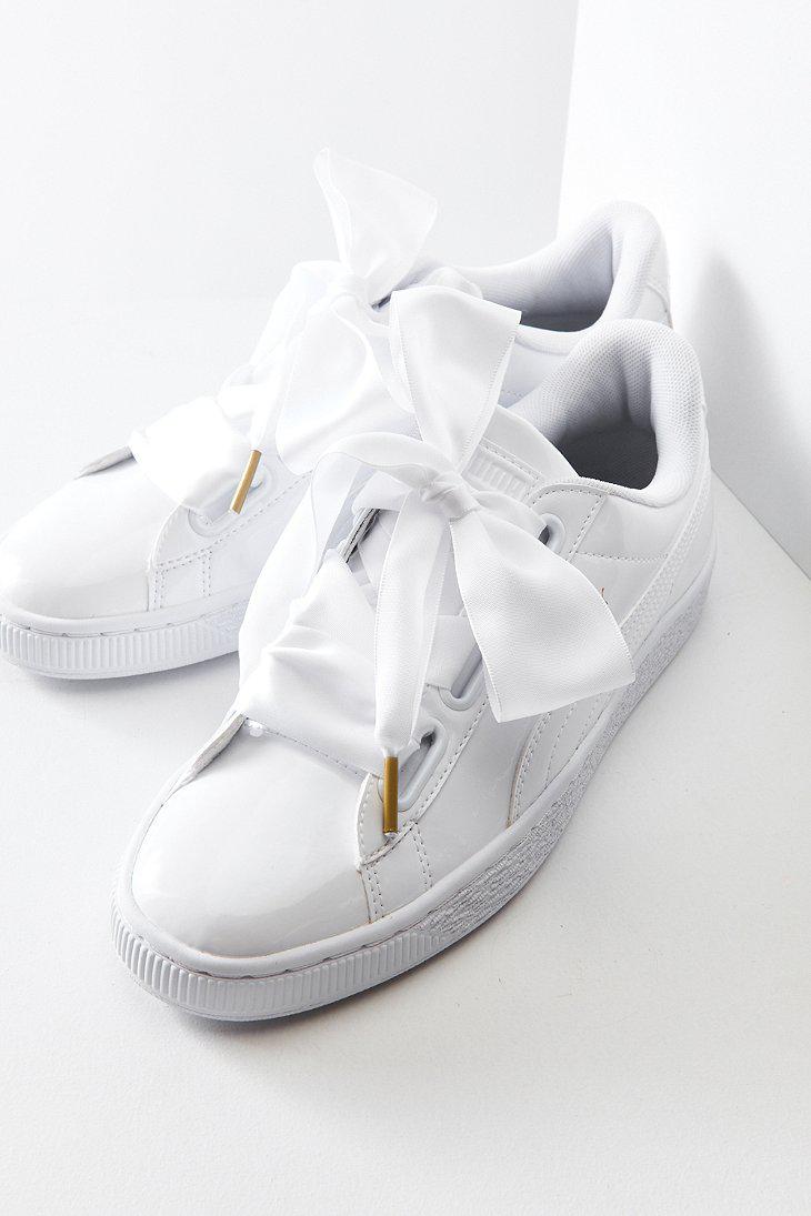 puma basket heart patent sneaker puma basket heart patent sneaker