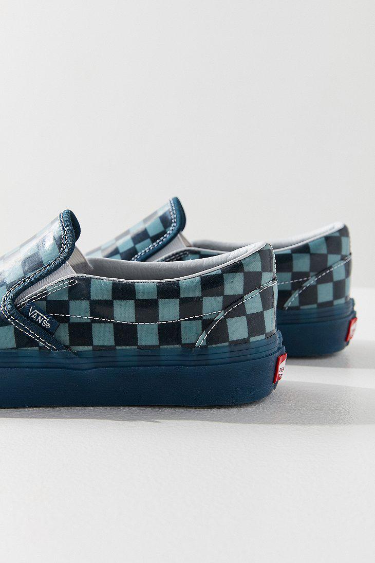 vans rubber slip ons