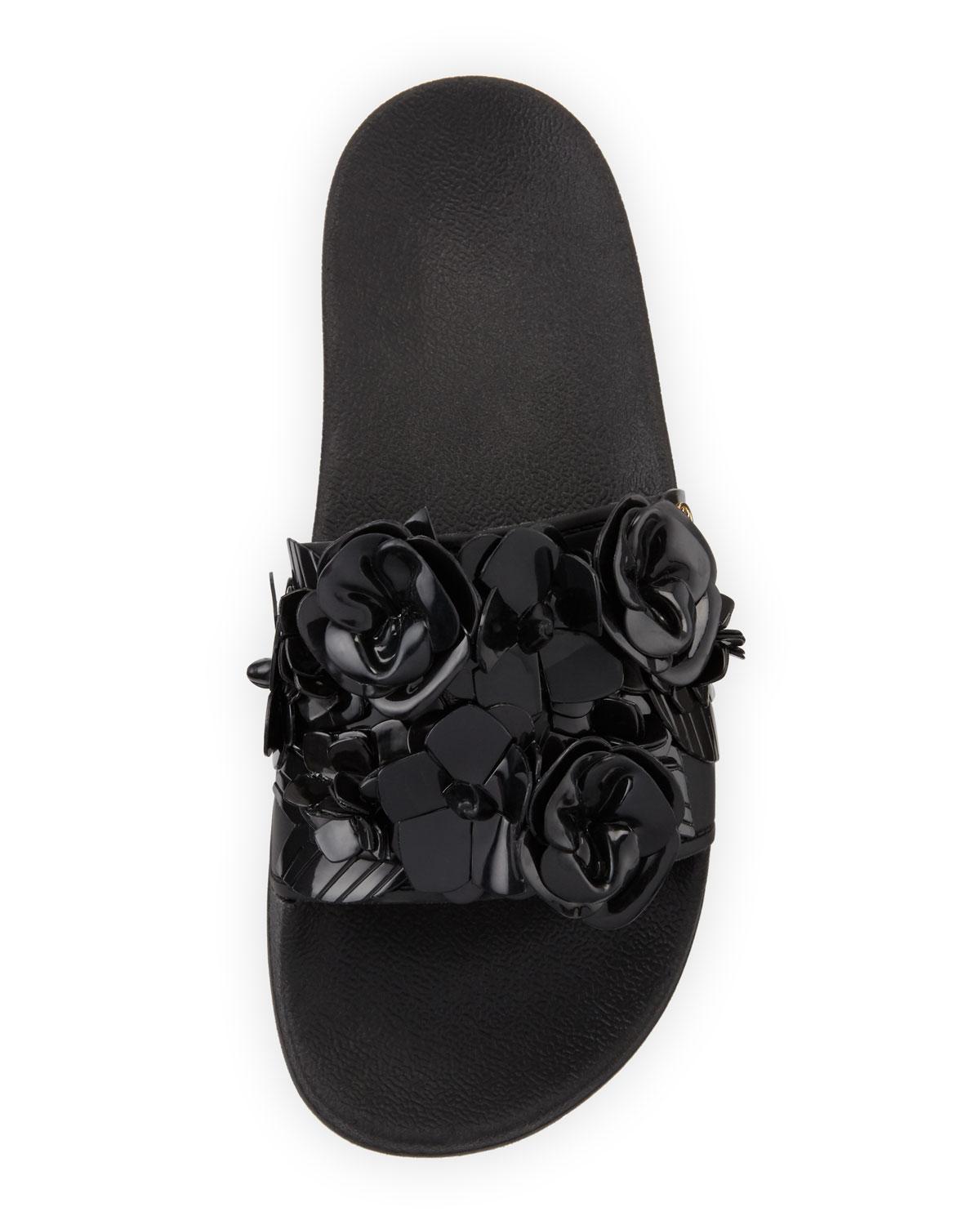 tory burch blossom slide