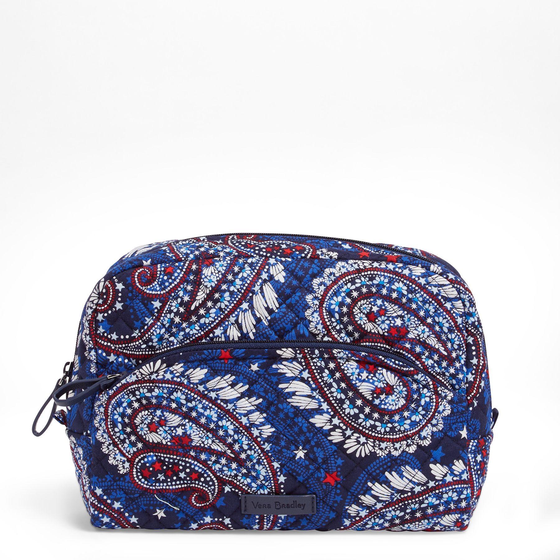 vera bradley iconic large cosmetic