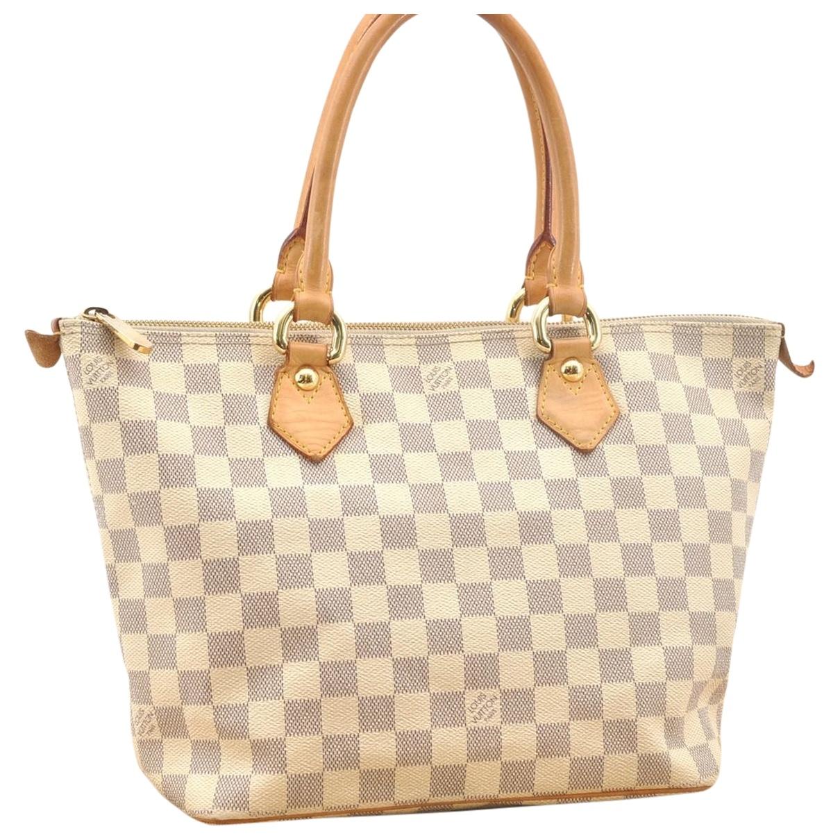 Louis Vuitton Cloth Handbag in White - Lyst