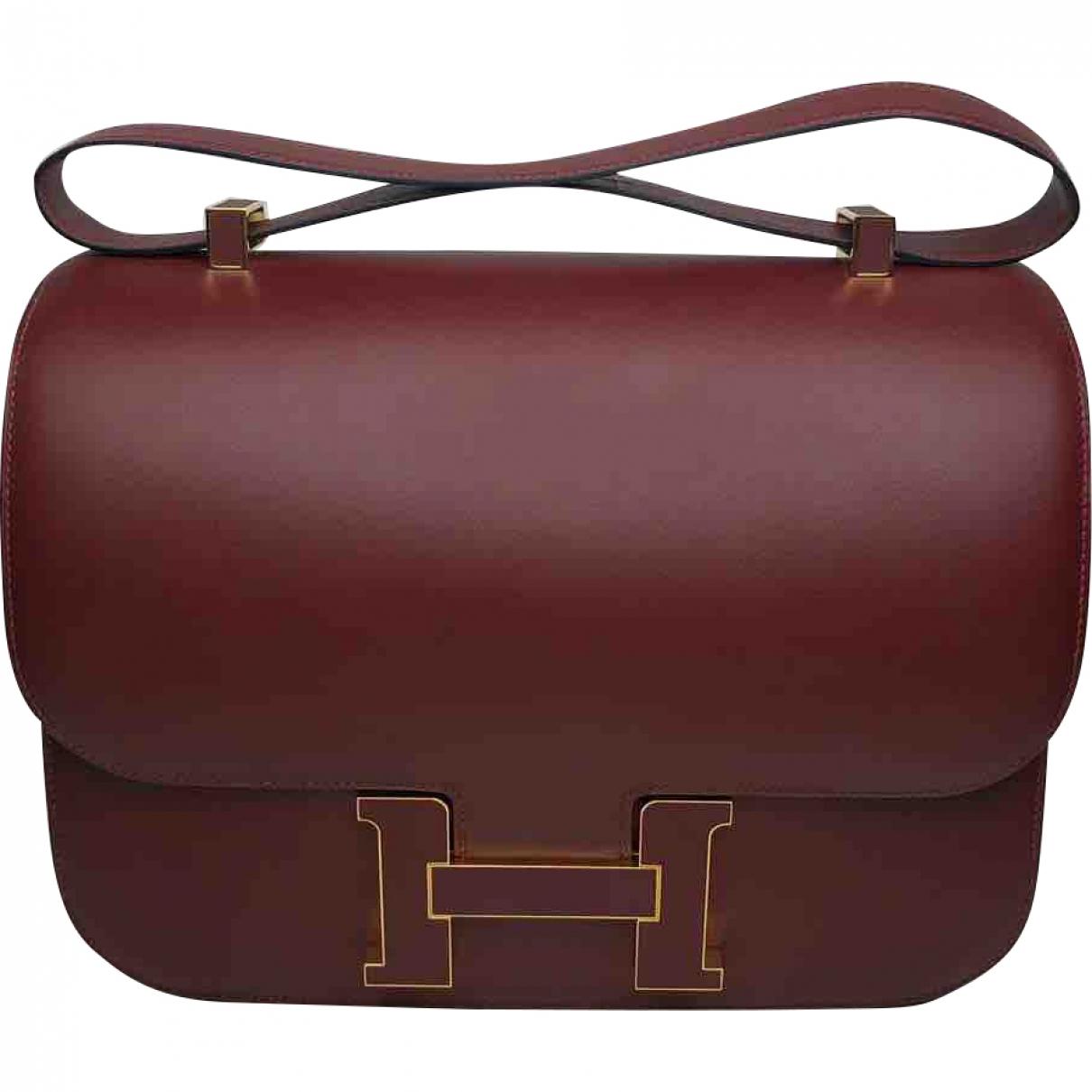 Hermès Constance Leather Crossbody Bag in Purple - Lyst