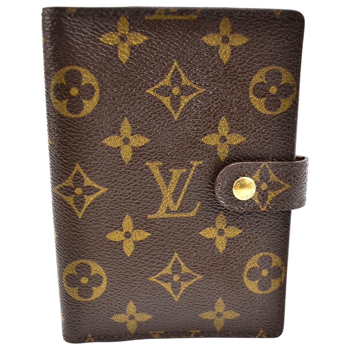 Lyst Louis Vuitton Brown Cloth Home Decor in Brown