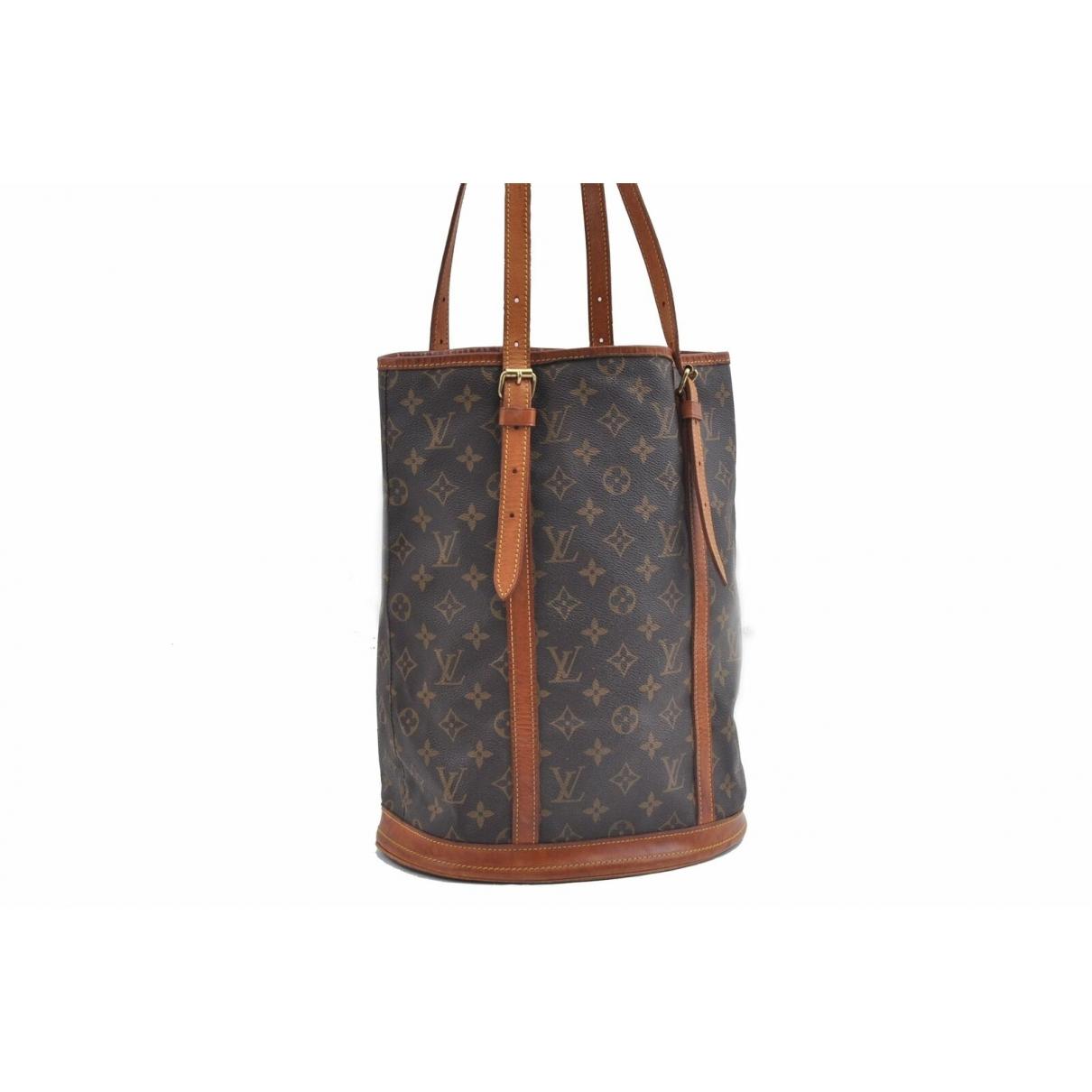 Louis Vuitton Cloth Handbag in Brown - Lyst