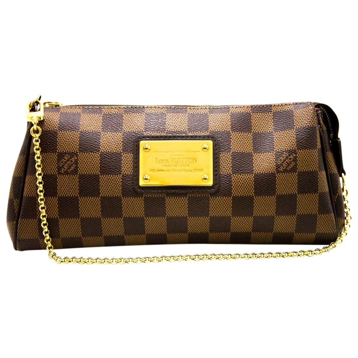 Louis Vuitton Pre-owned Milla Brown Cloth Handbags in Brown - Lyst