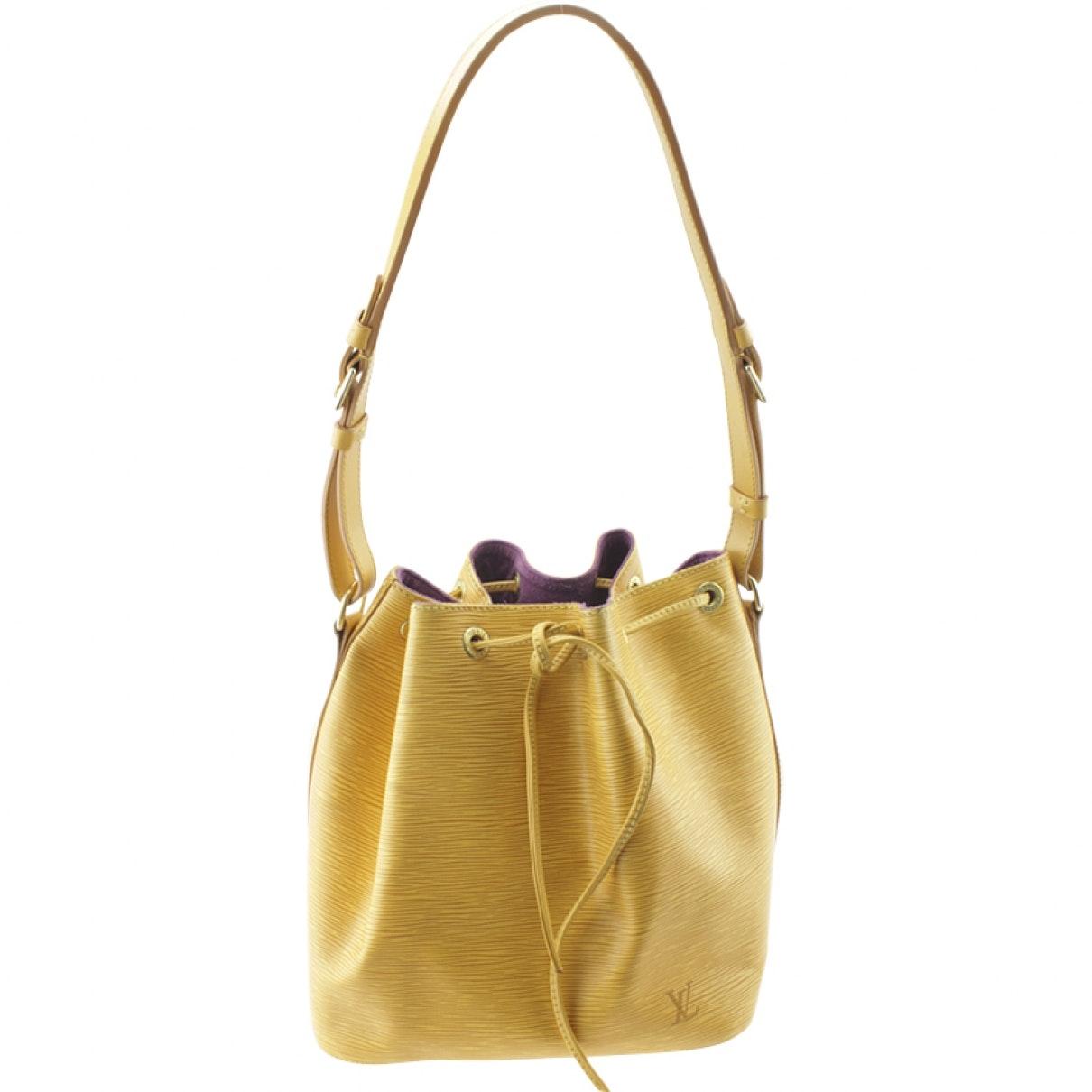 Louis Vuitton Yellow Leather in Yellow - Lyst