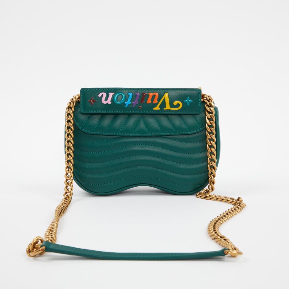 Louis Vuitton New Wave Green Leather Handbag in Green - Lyst