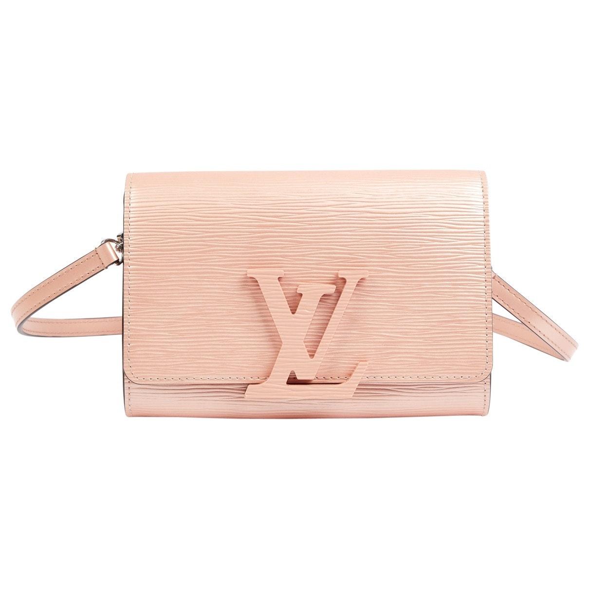 Louis Vuitton Louise Pink Leather in Pink - Lyst