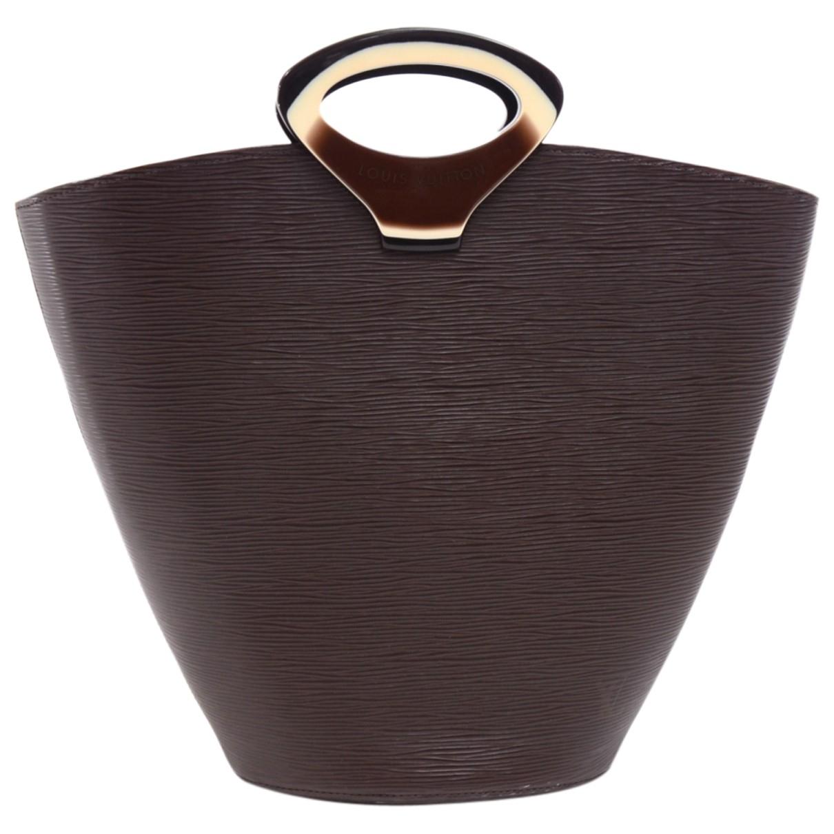 Lyst - Louis Vuitton Leather Handbag in Brown