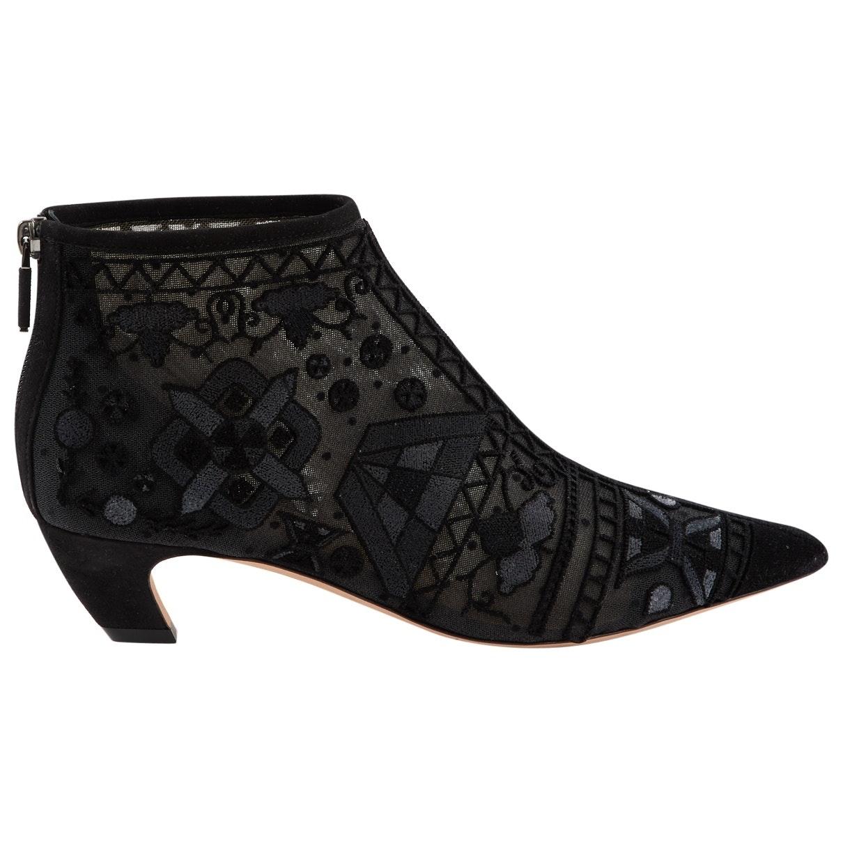 dior shoes black