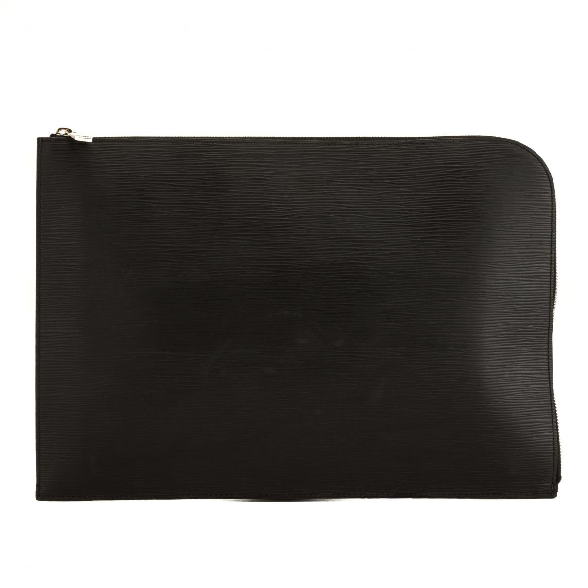 Lyst - Louis Vuitton Other Leather Home Decor in Black for Men