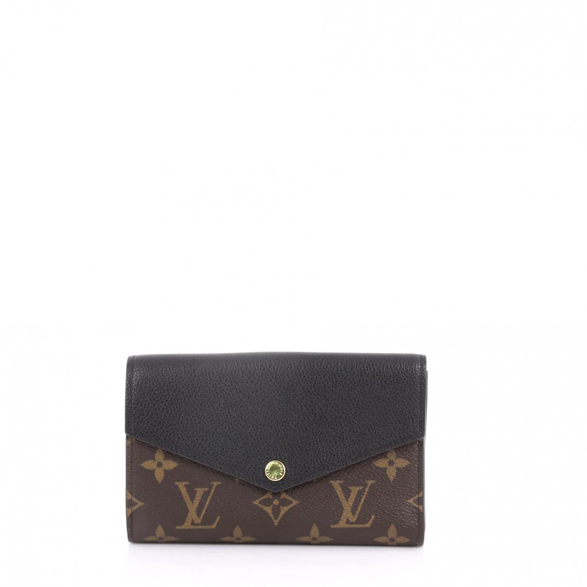 Louis Vuitton Pre-owned Pallas Cloth Wallet in Brown - Lyst