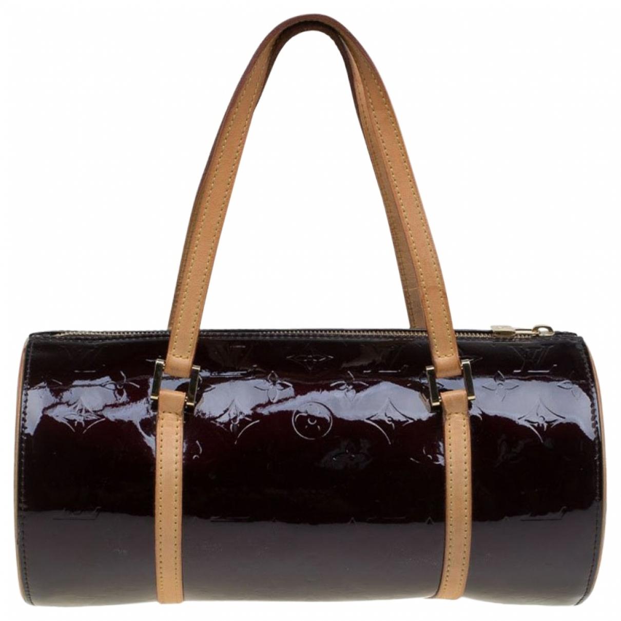 Louis Vuitton Bedford Burgundy Patent Leather Handbag in Black - Lyst