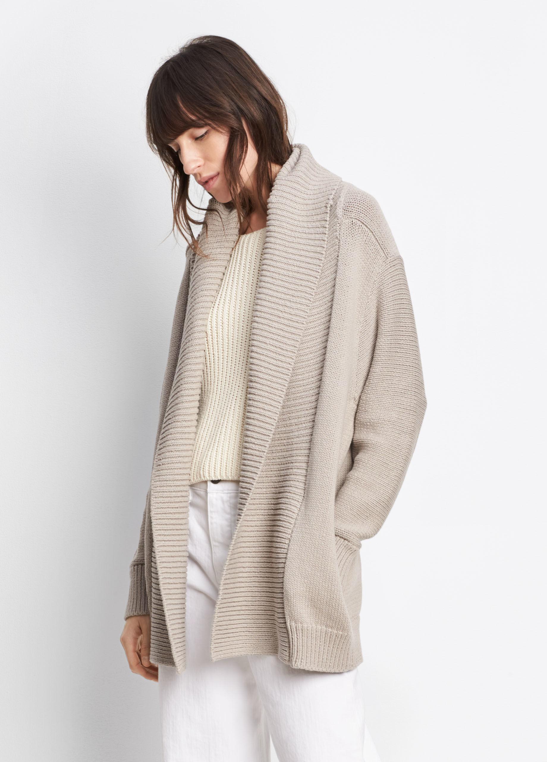 Lyst Vince  Chunky Cardigan 