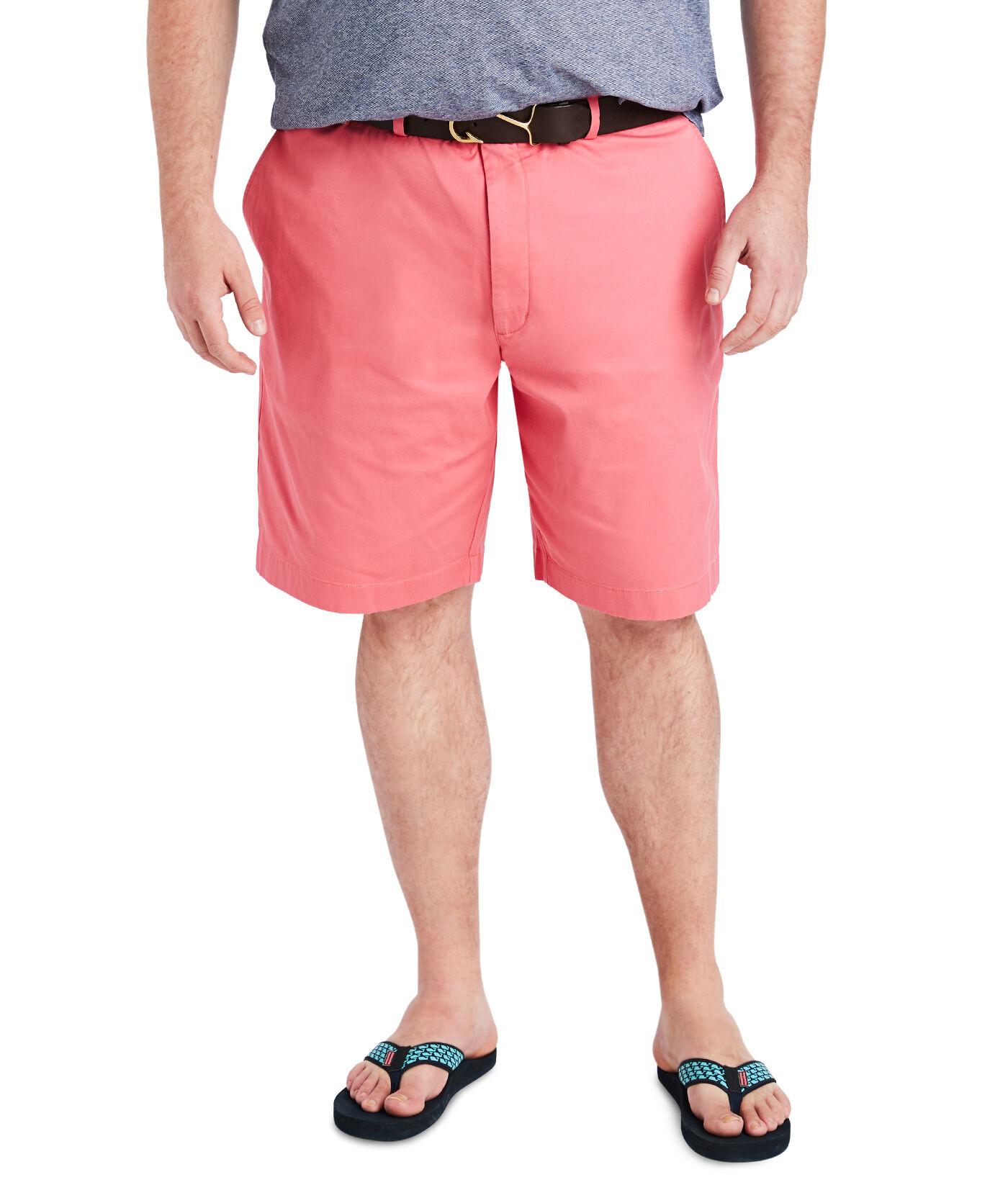 Vineyard Vines Cotton 11 Inch Stretch Shorts in Pink for Men - Lyst