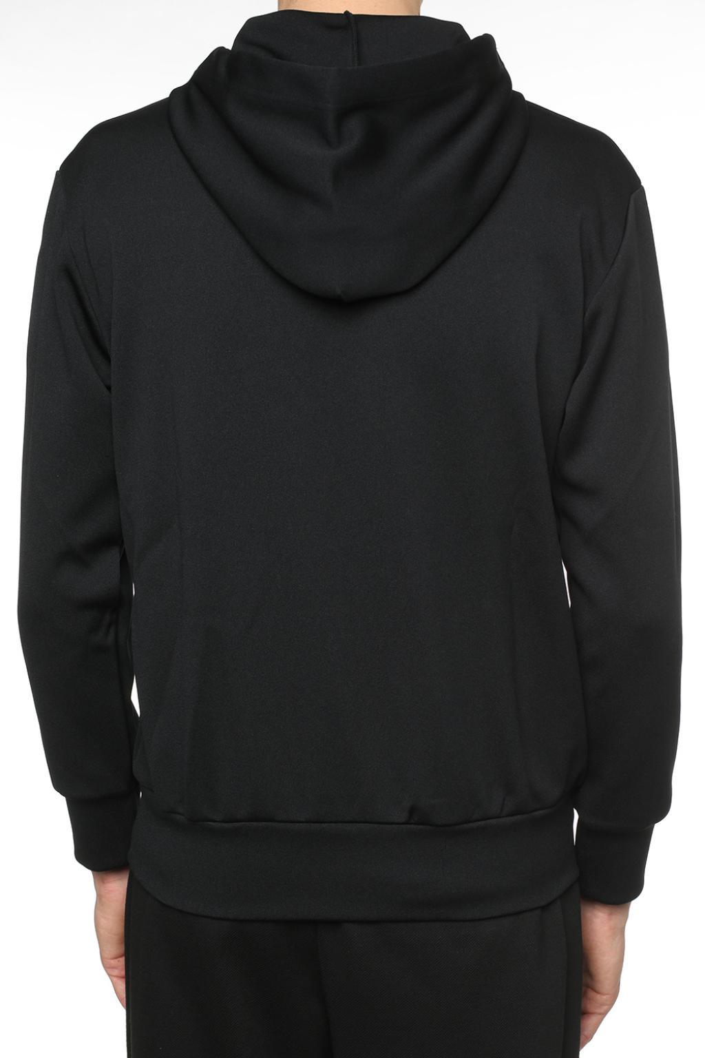 comme des garcons play play hooded sweatshirt