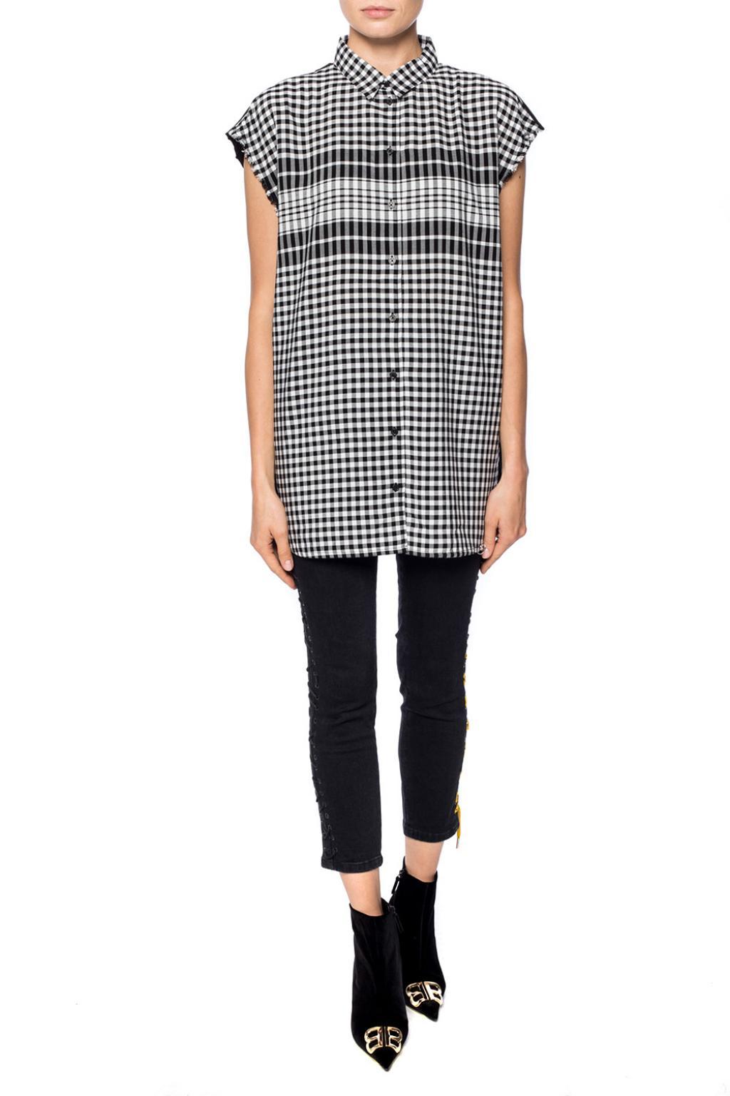 DIESEL Cutout Shirt Lyst