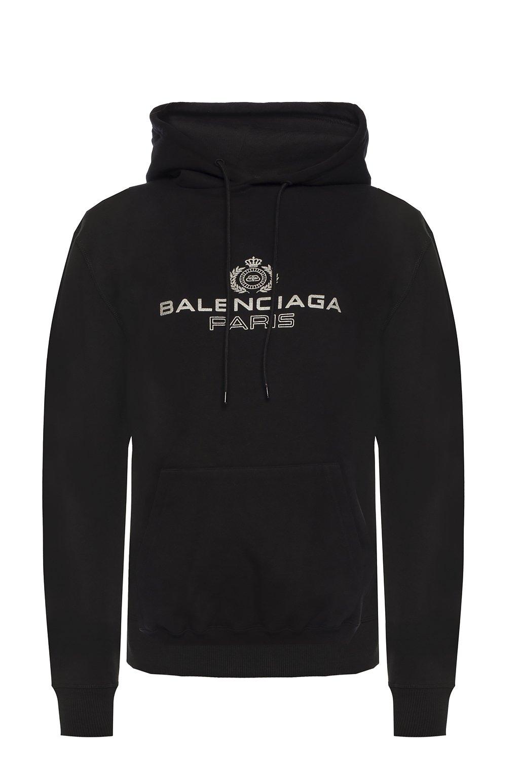 balenciaga hoodie bb logo