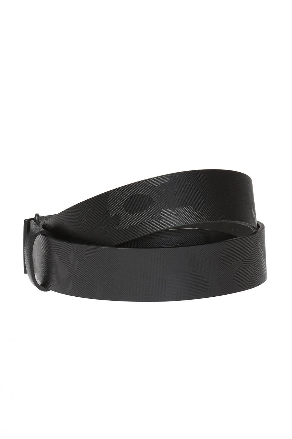 DIESEL Buckle Belt in Black for Men - Lyst