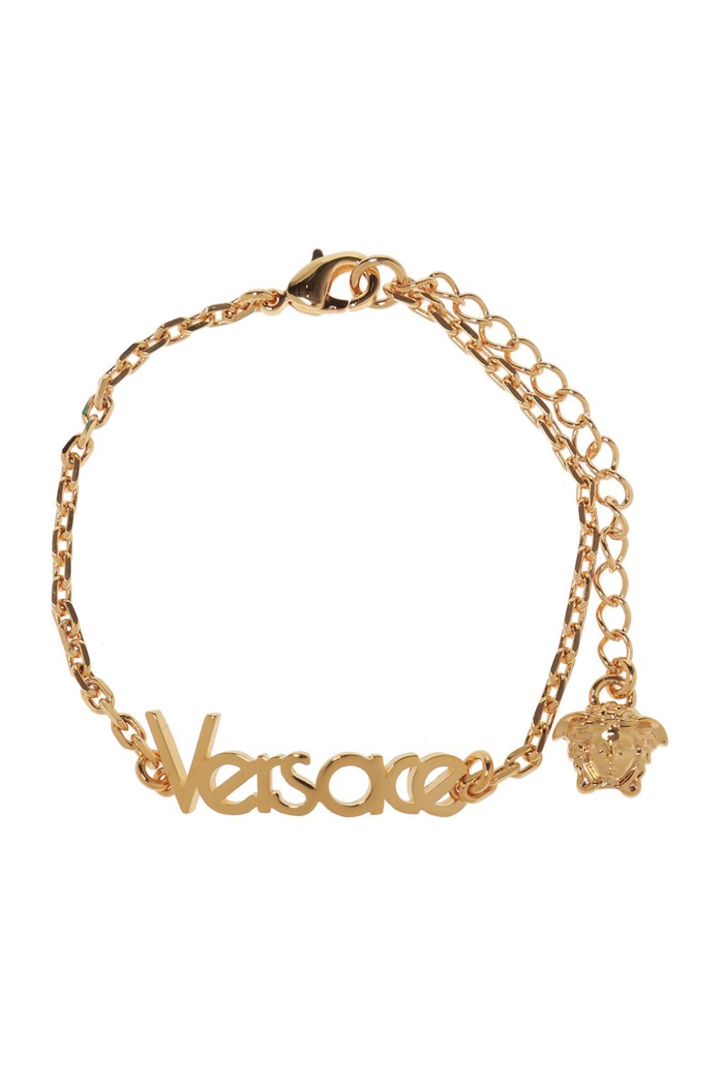 v logo bracelet