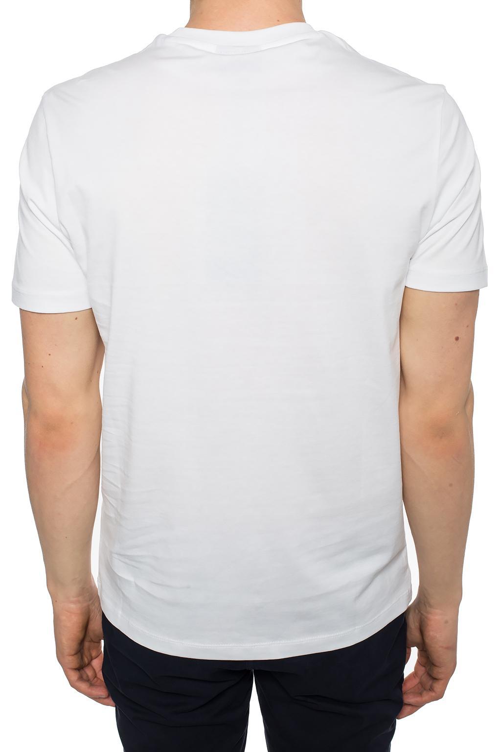 white emporio armani t shirt