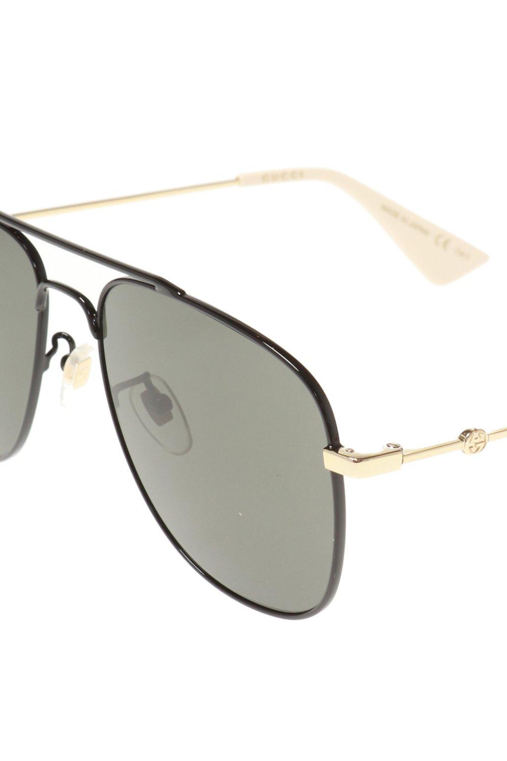 Gucci Bee Motif Sunglasses - Lyst