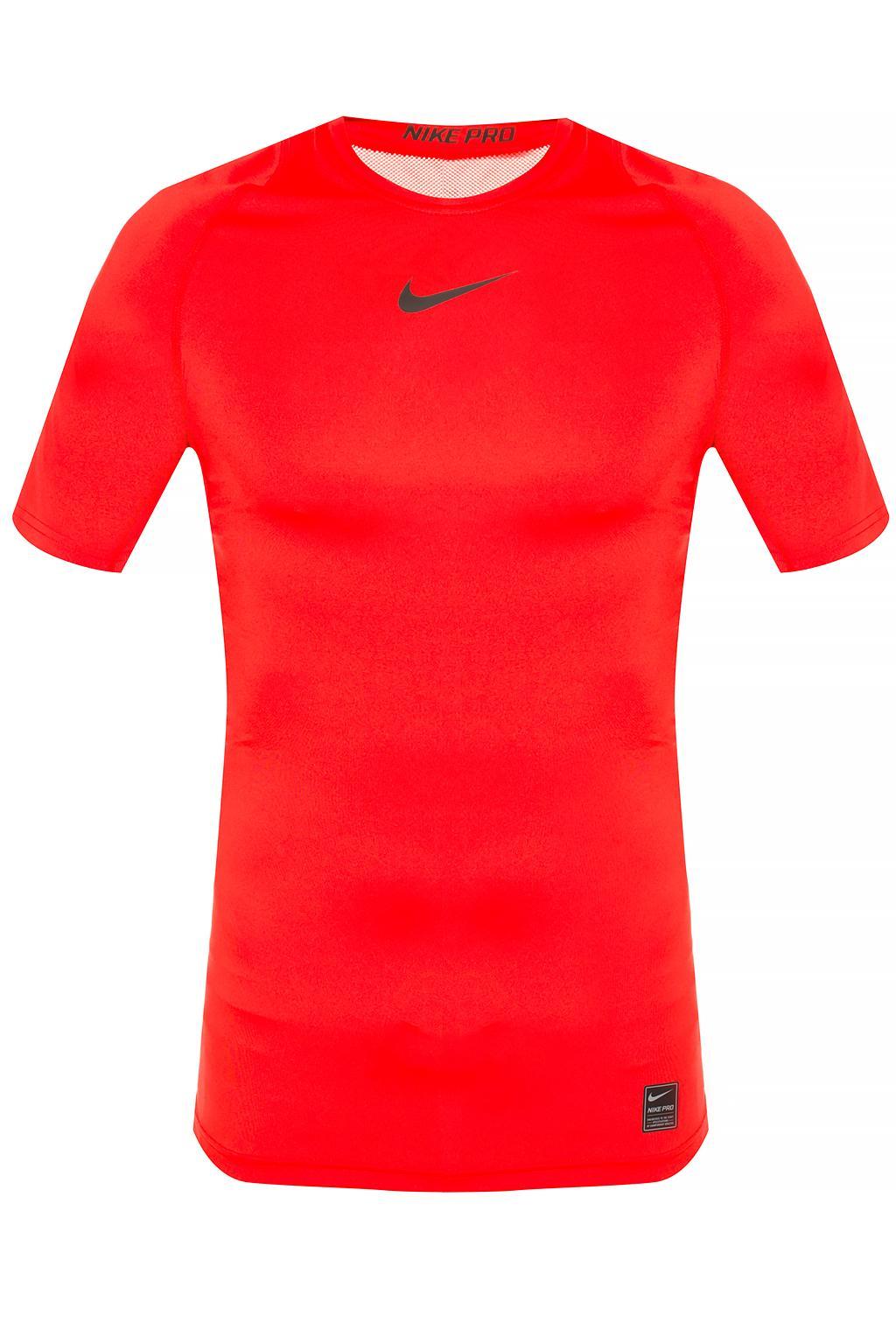 red nike t shirt