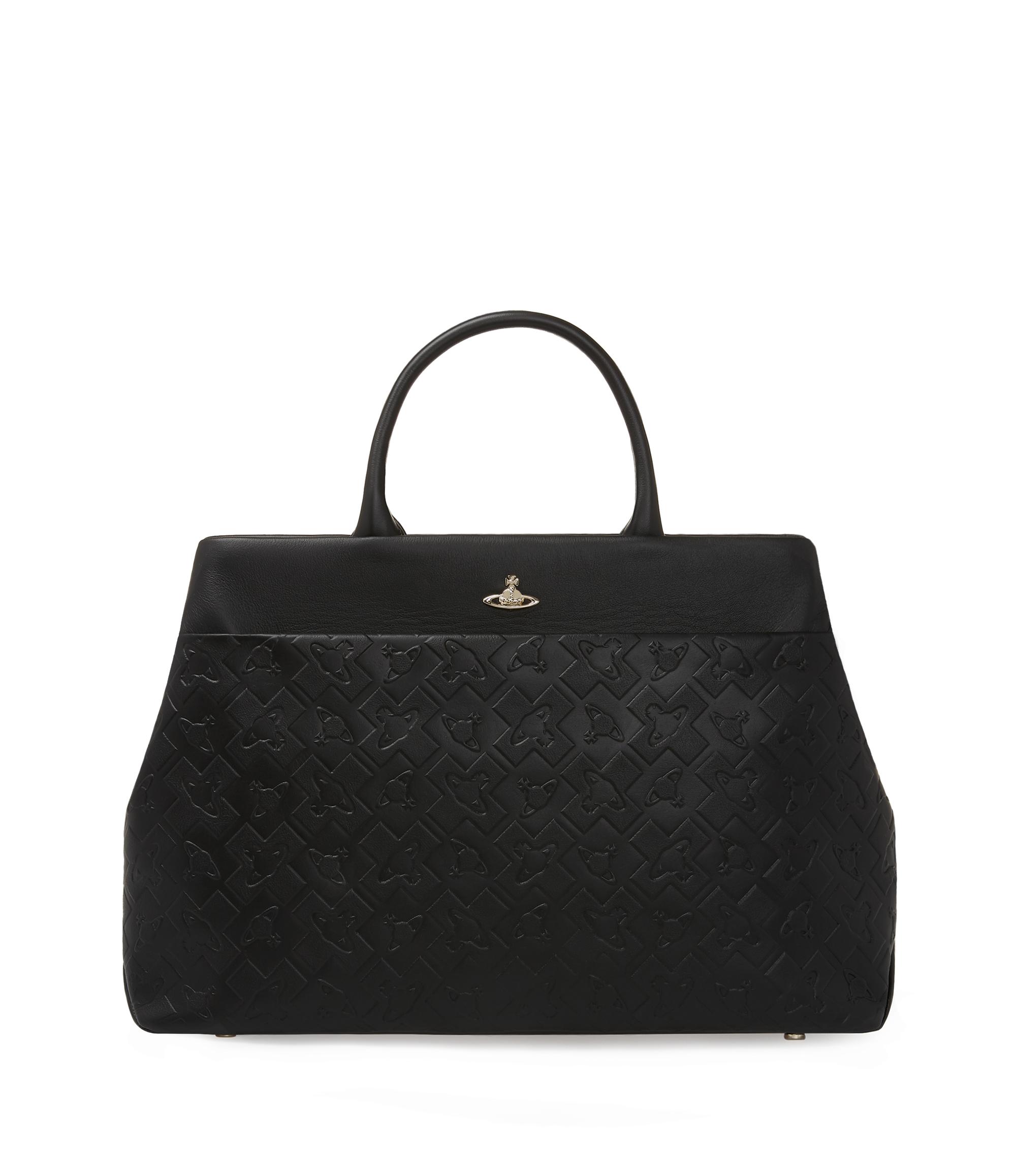 Vivienne Westwood Bags Time Machine Tote Bag Black - Luggage Vivienne Westwood Bags Time Machine Tote Bag Black - Luggage