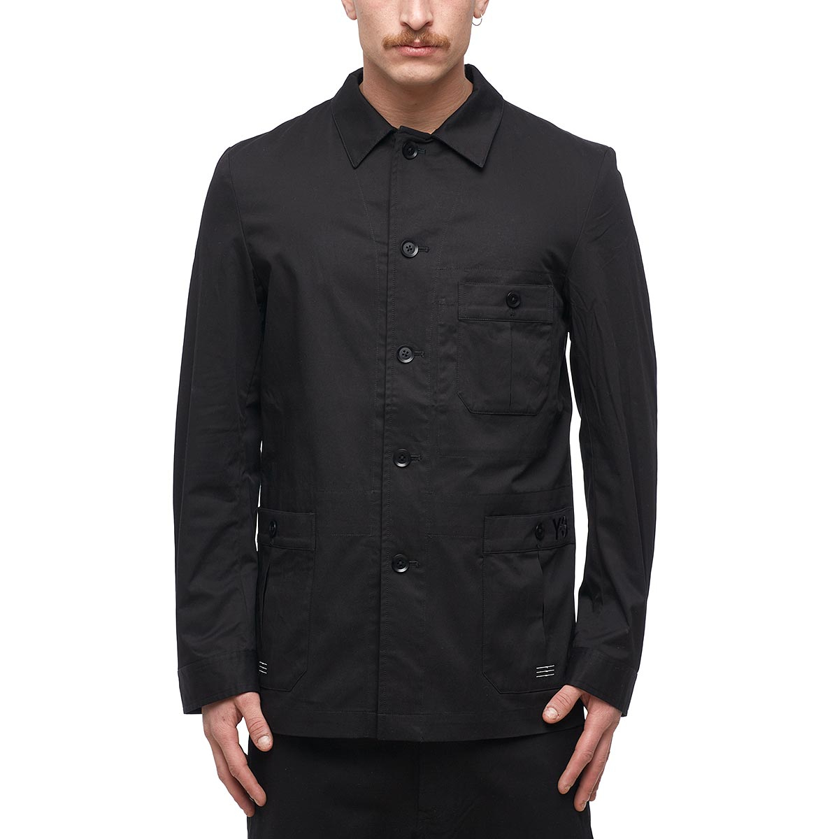 Lyst - Y-3 Bartack Blazer in Black for Men
