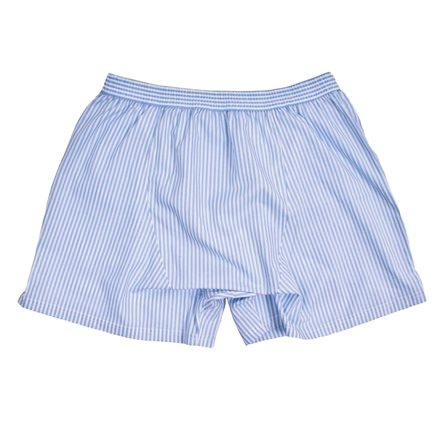 KLOTERS MILANO Light Blue Striped Boxer Shorts in Blue for Men - Lyst