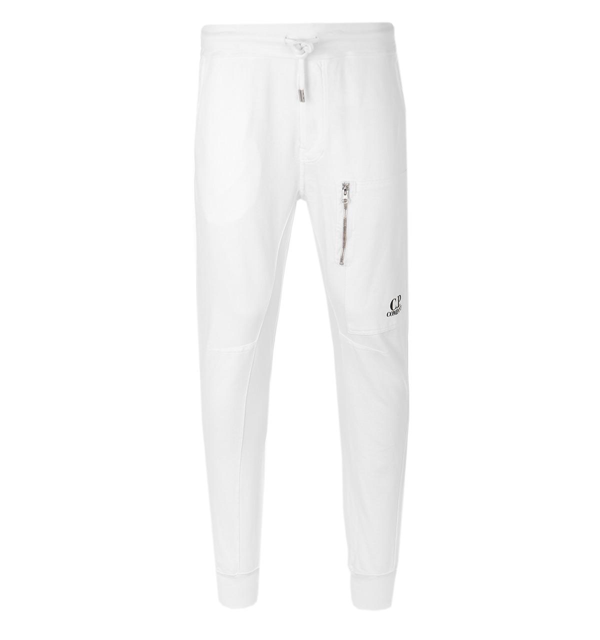 Lyst - C P Company White Jersey Tracksuit Bottoms in White for Men