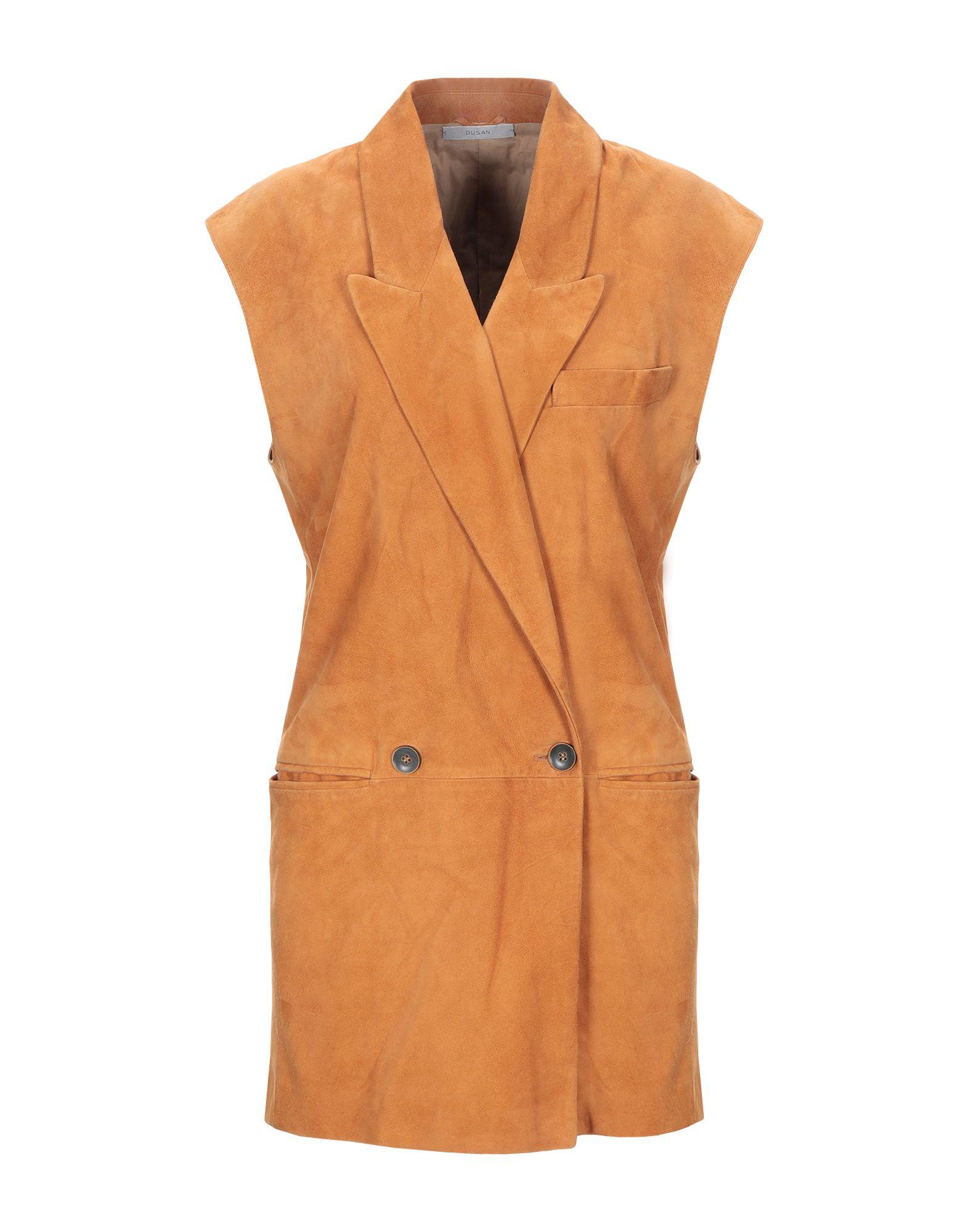orange overcoat women's