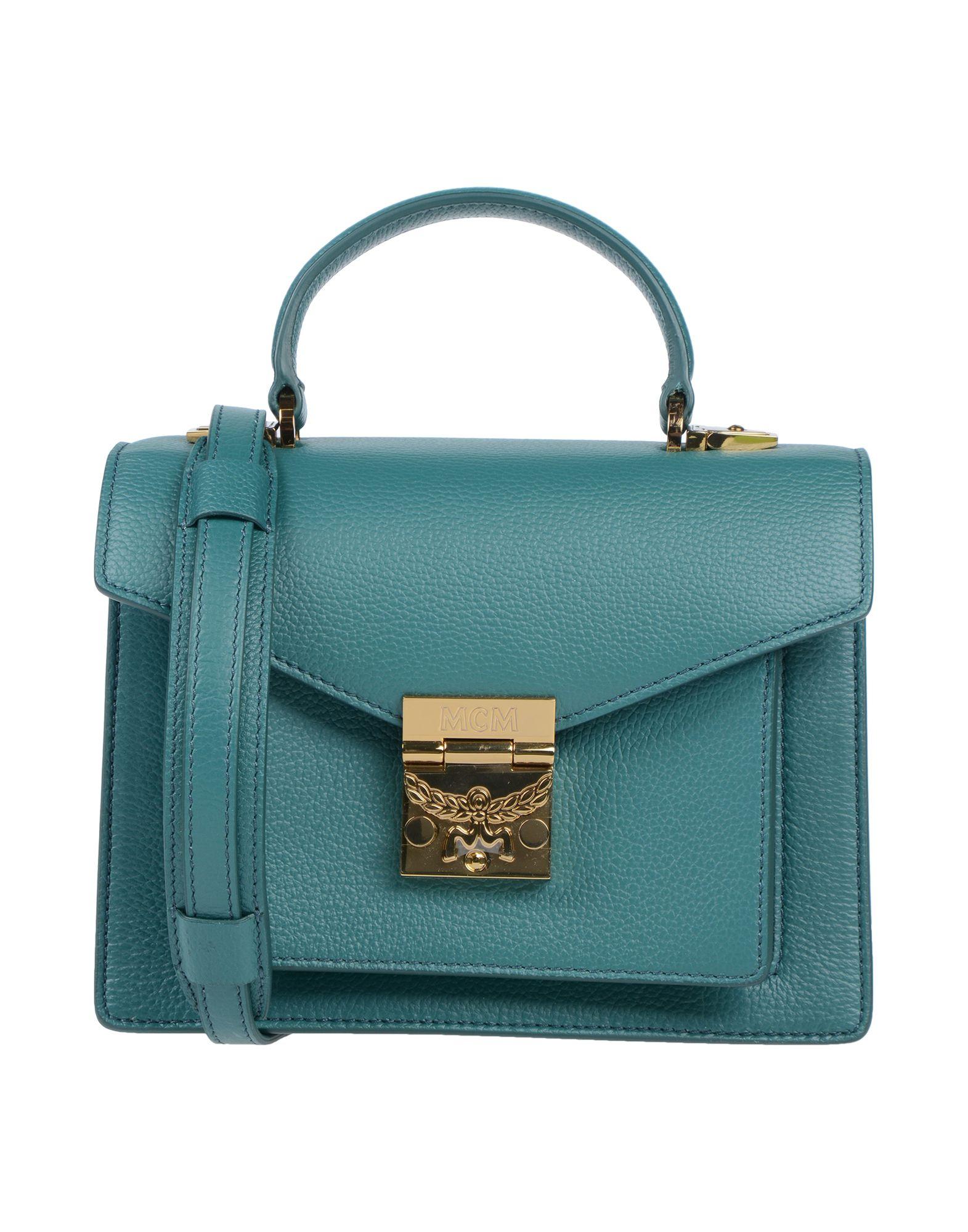MCM Handbag in Blue - Lyst