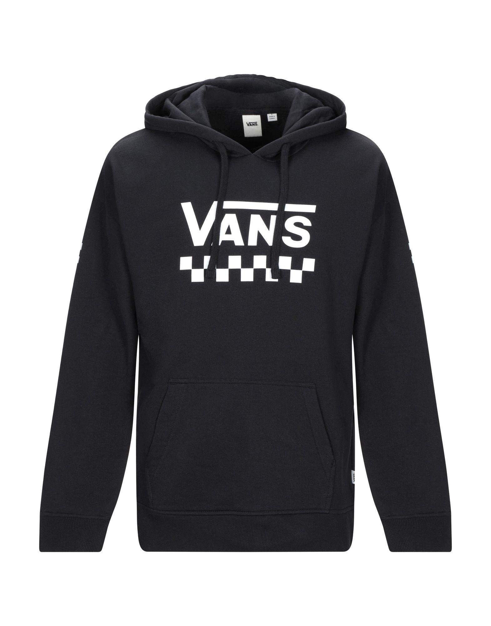 Vans Sweatshirt In Black For Men - Lyst