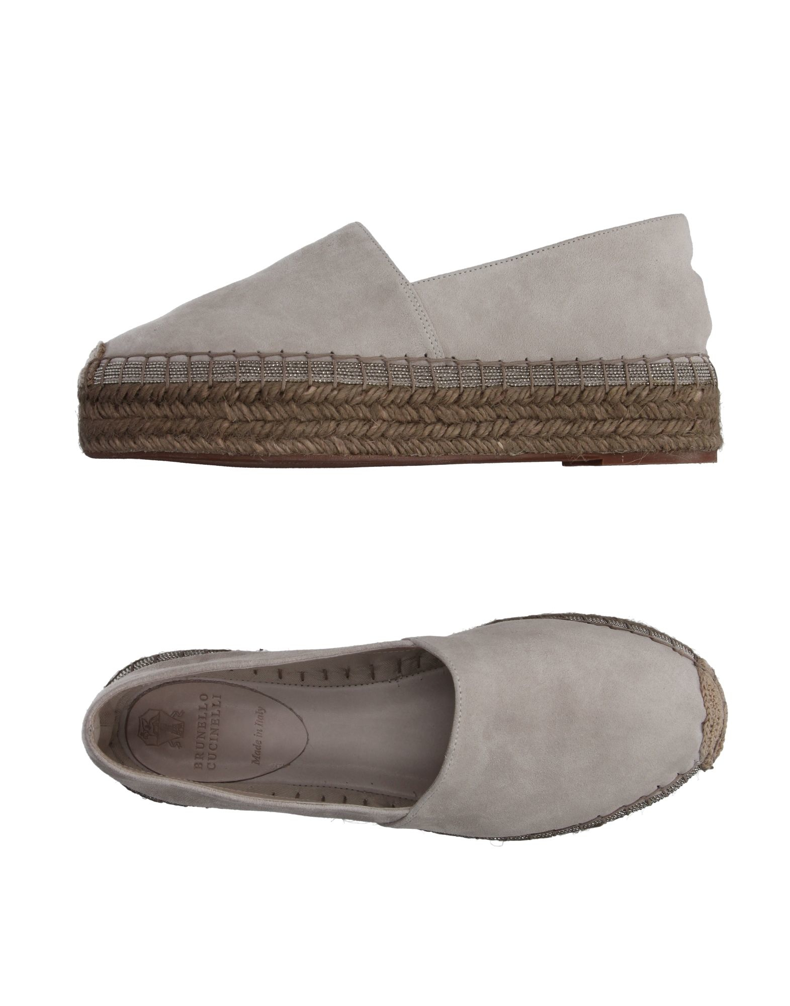 grey flat espadrilles