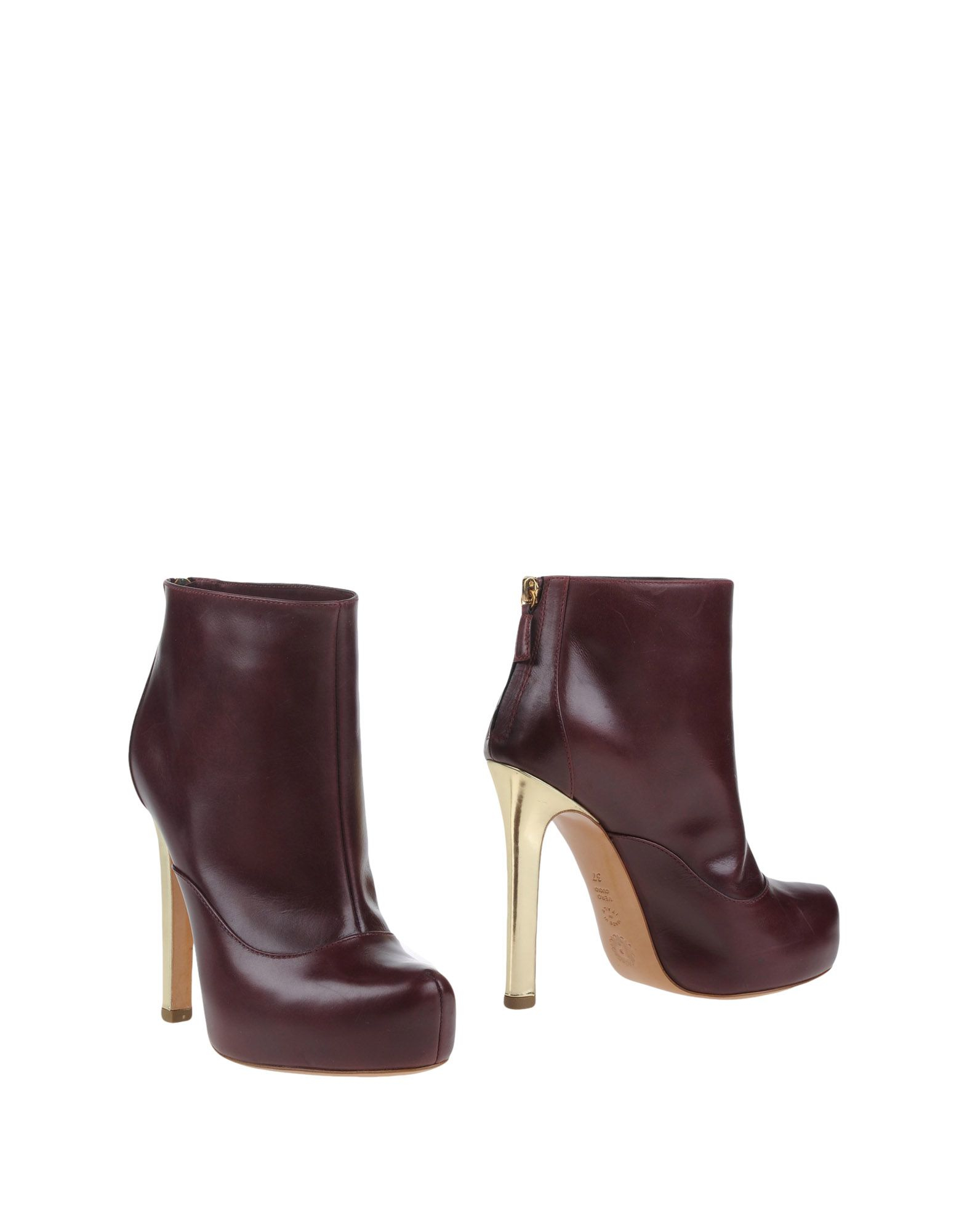 Lyst - Pollini Ankle Boots in Brown