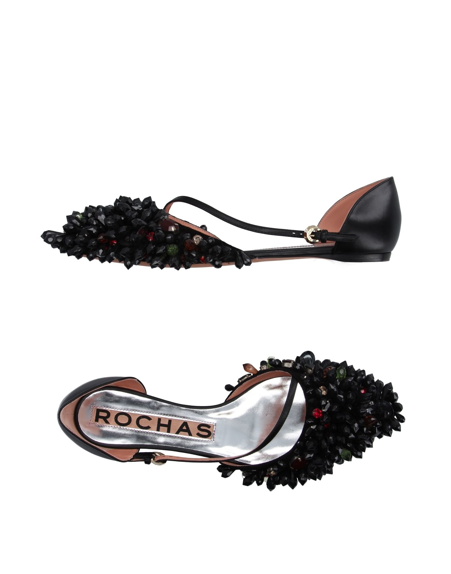 rochas ballet flats