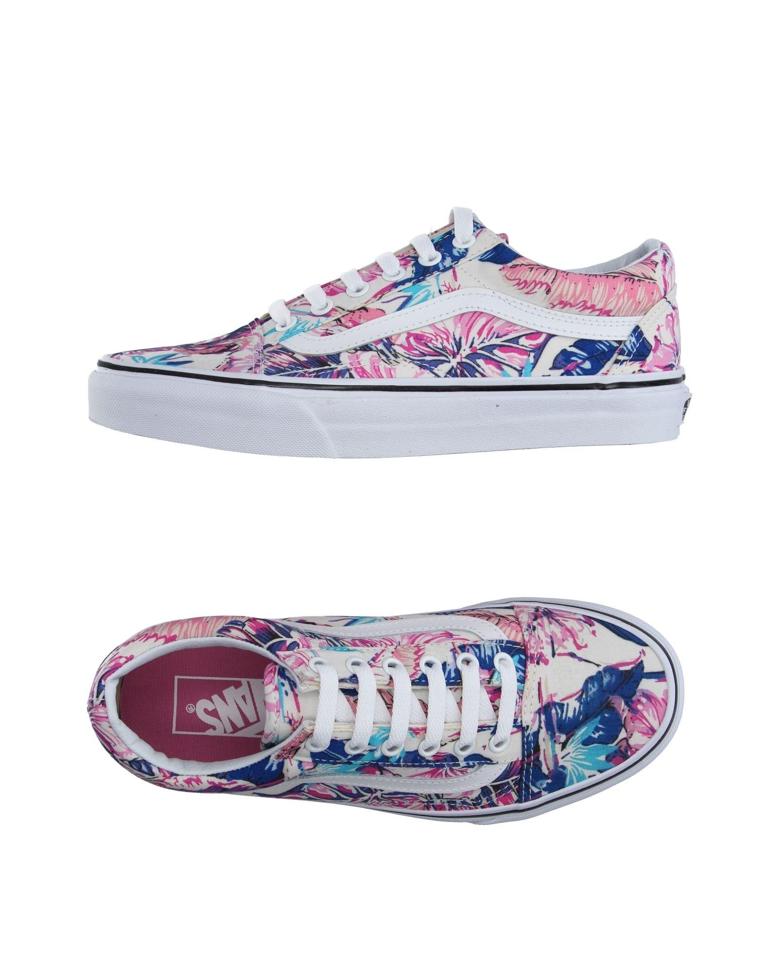 Vans Low-tops & Sneakers in White | Lyst