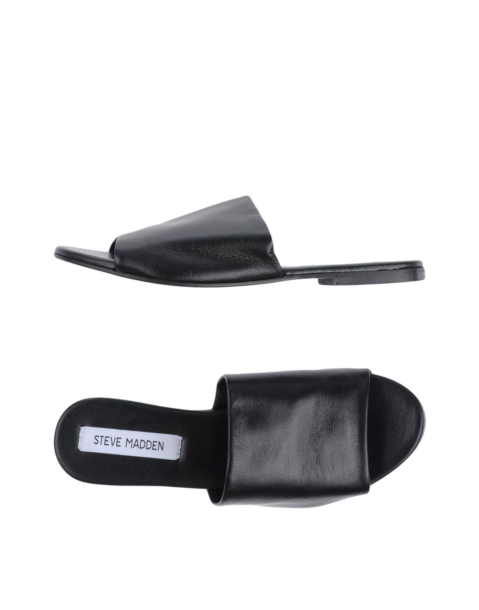 steve madden black sandals dsw