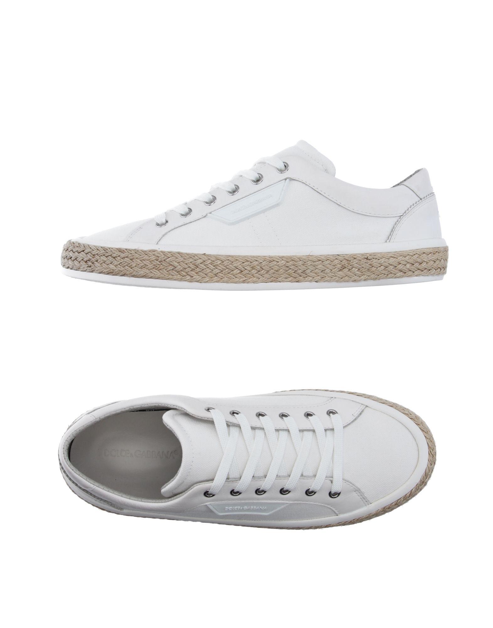 Lyst - Dolce & gabbana Low-tops & Sneakers in White for Men