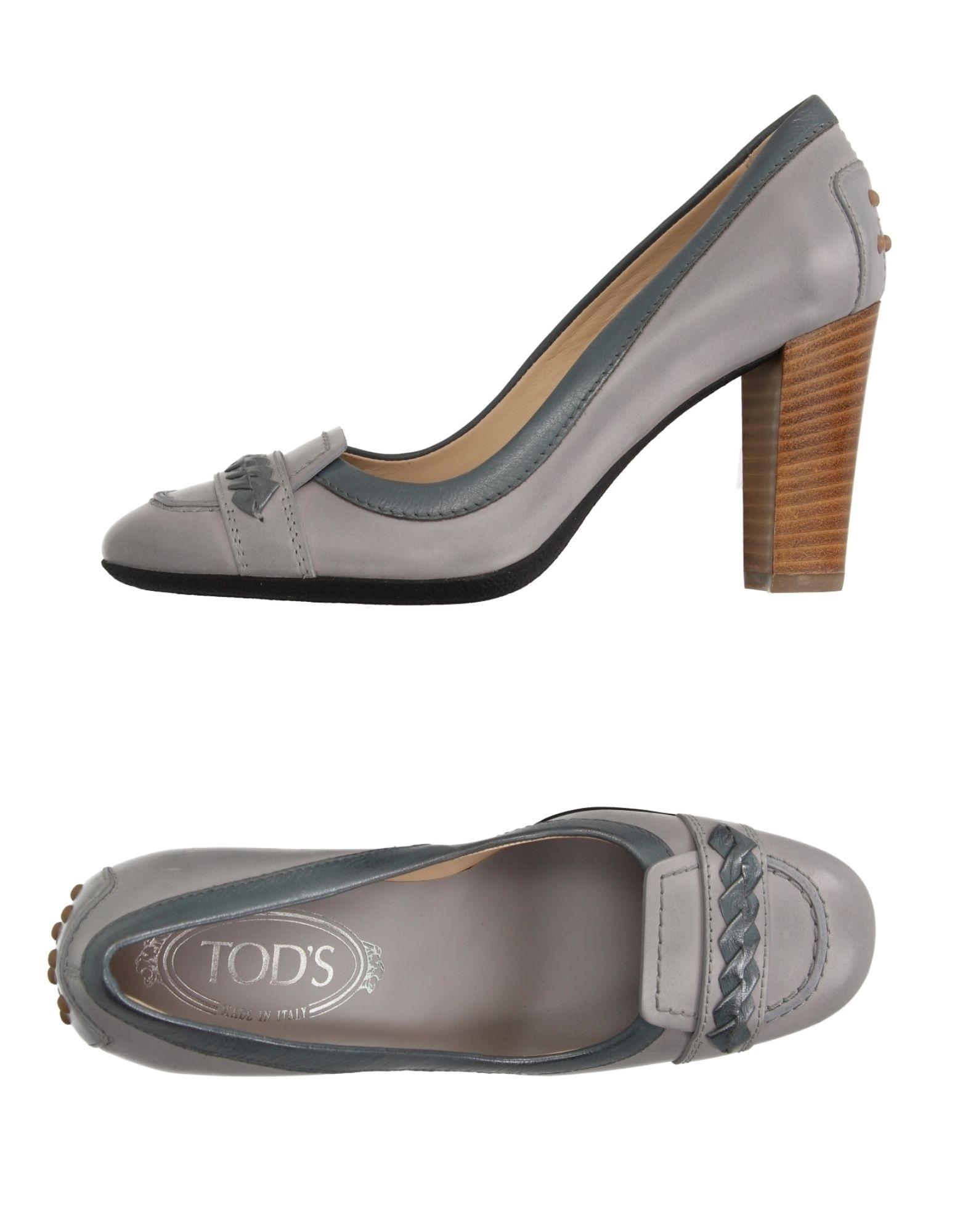 Tod's Loafer in Gray Lyst