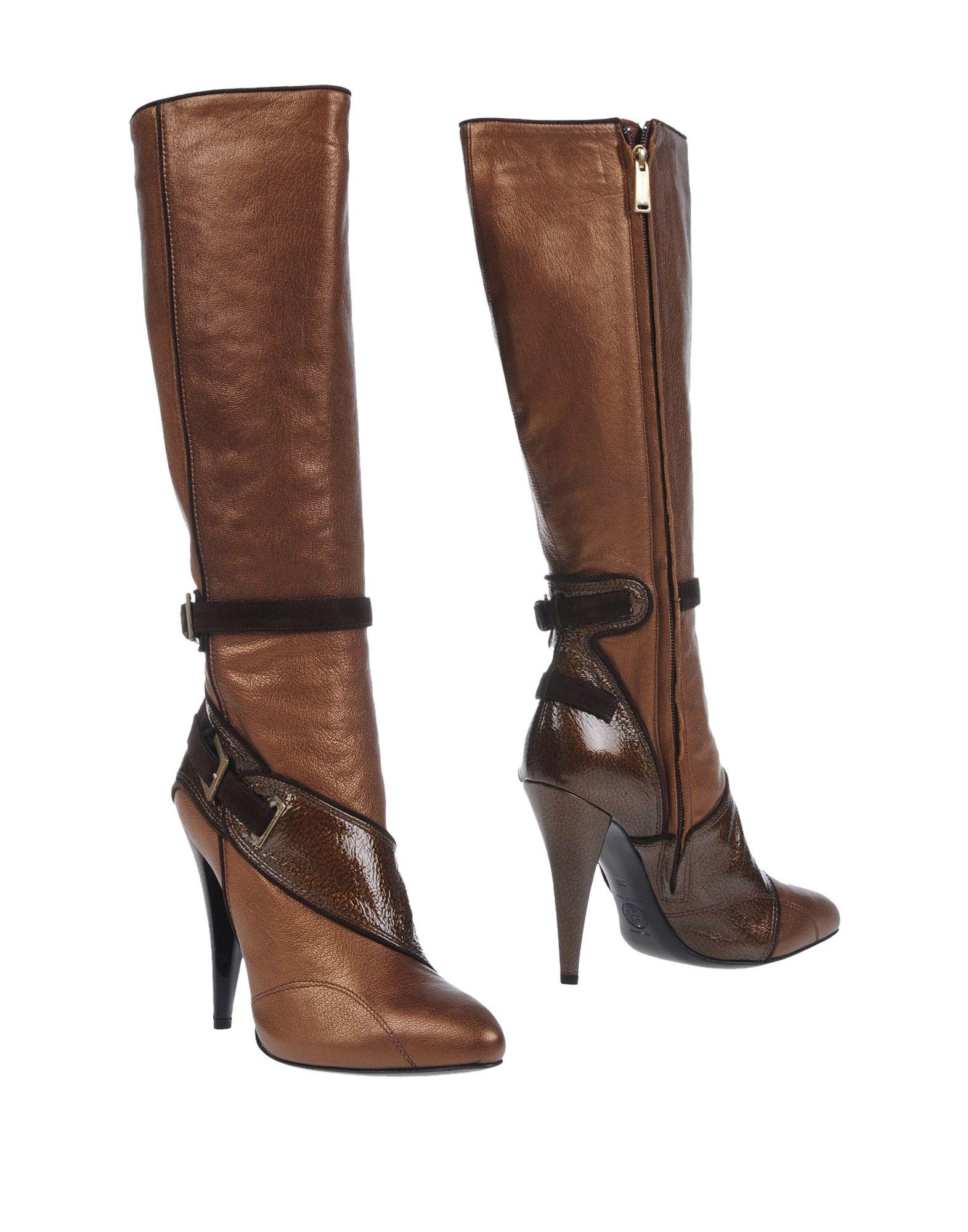 versace boots versace boots in brown lyst versace boots versace boots in brown lyst