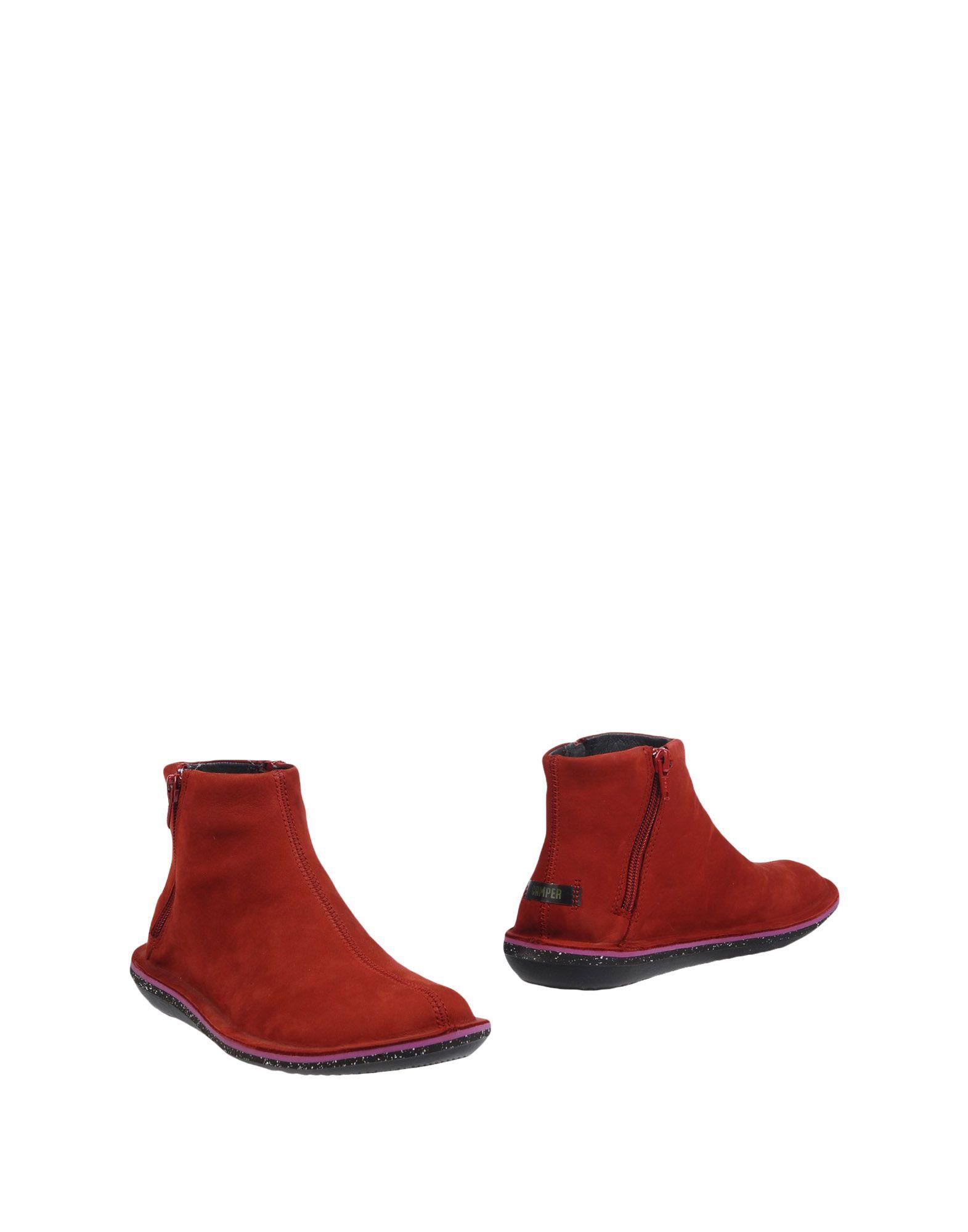 Camper Shoes With Red Platform Camper Shoes With Red Platform
